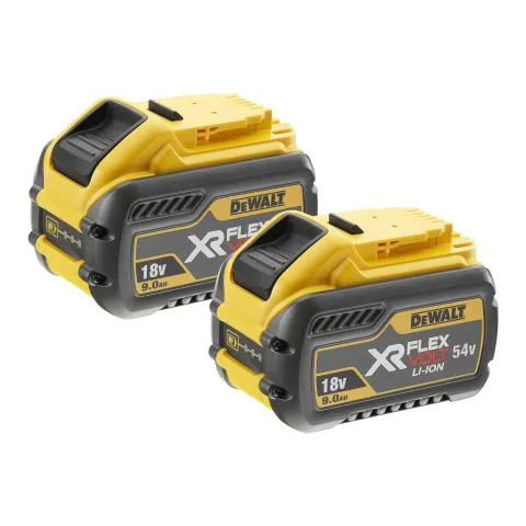 Kampanj DCB547X2-XJ Dewalt Batteri 18/54 V, 9/3 Ah, 2-pack